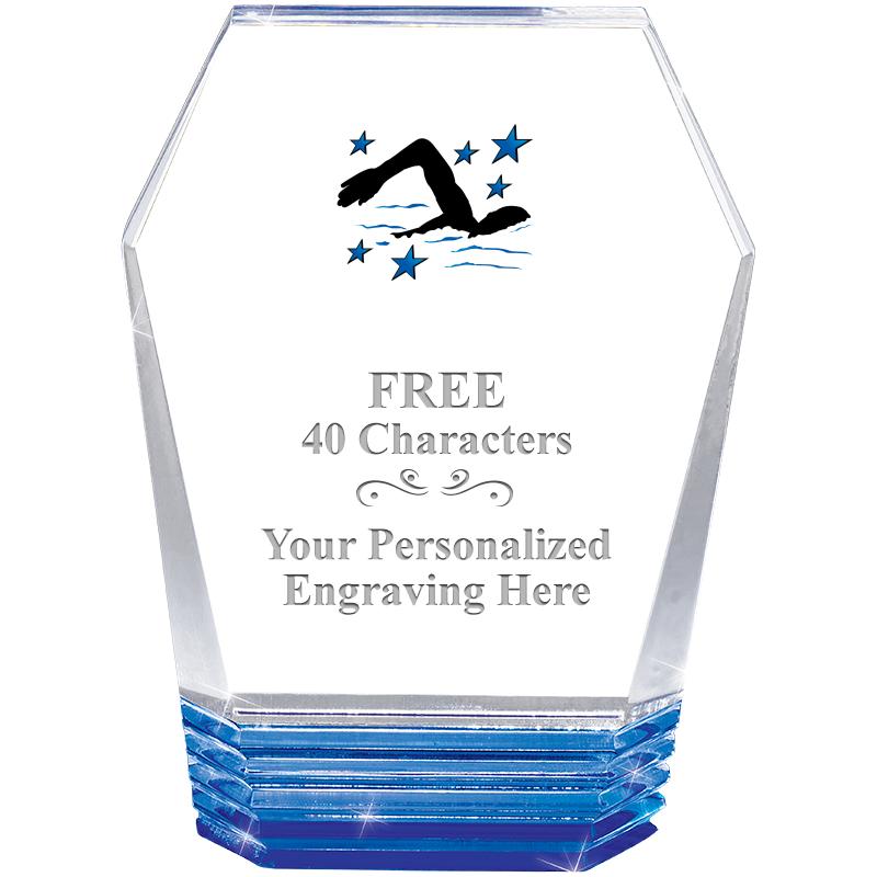 5" MONUMENT BLUE ROCKWELL ACRY