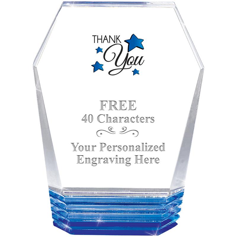 5" MONUMENT BLUE ROCKWELL ACRY