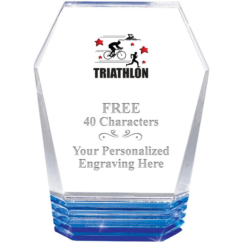 5" MONUMENT BLUE ROCKWELL ACRY