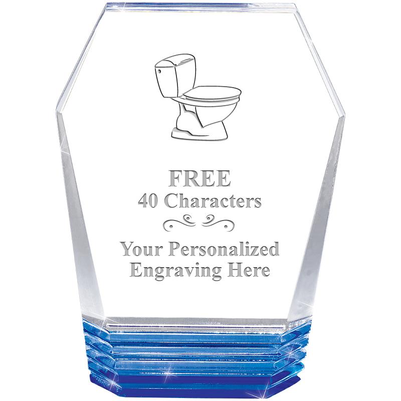 5" MONUMENT BLUE ROCKWELL ACRY