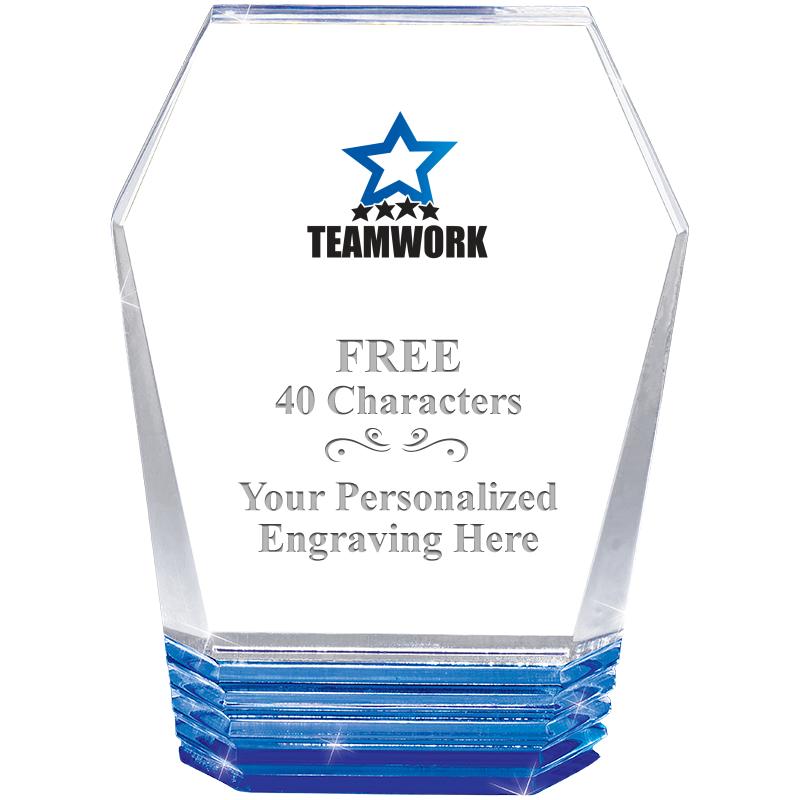 5" MONUMENT BLUE ROCKWELL ACRY