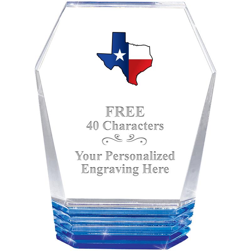 5" MONUMENT BLUE ROCKWELL ACRY