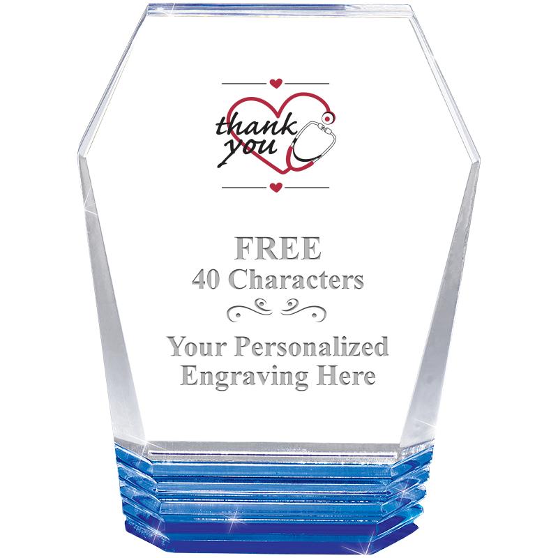 5" MONUMENT BLUE ROCKWELL ACRY