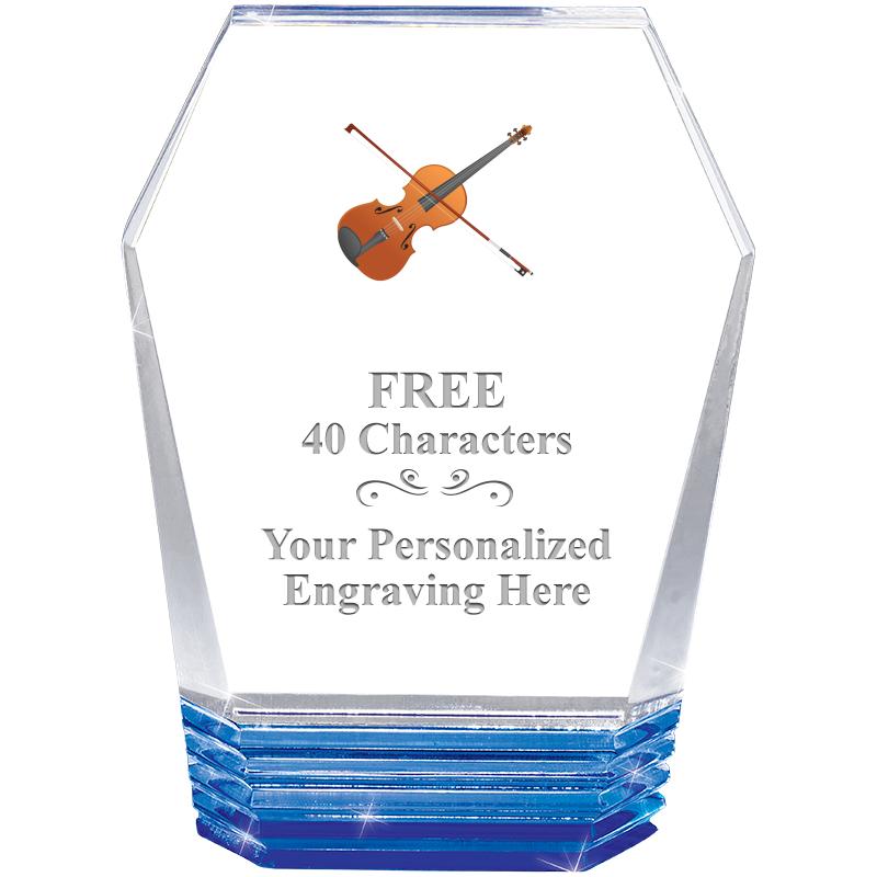 5" MONUMENT BLUE ROCKWELL ACRY