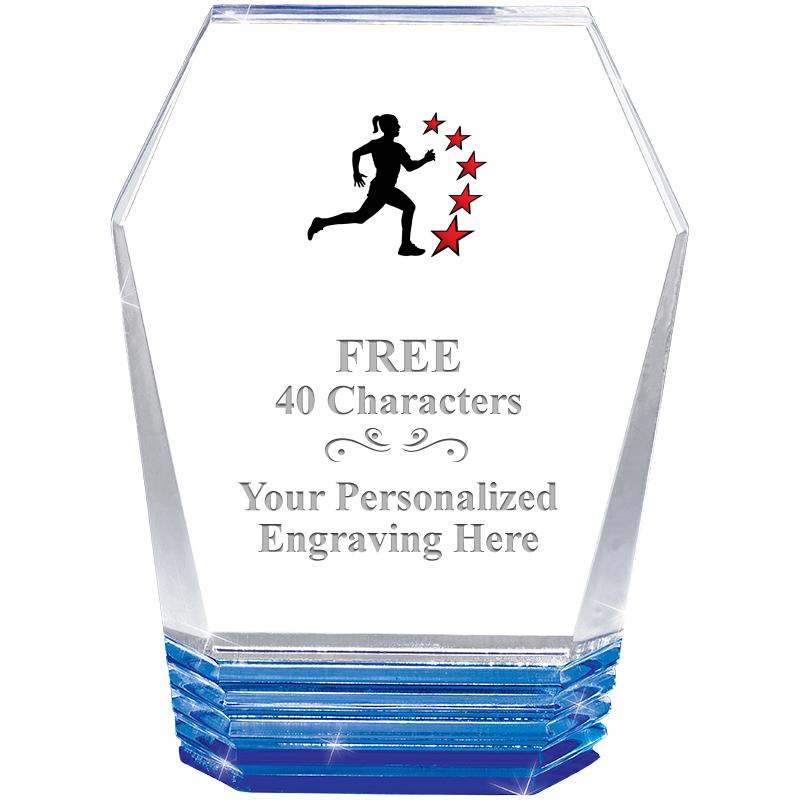 5" MONUMENT BLUE ROCKWELL ACRY