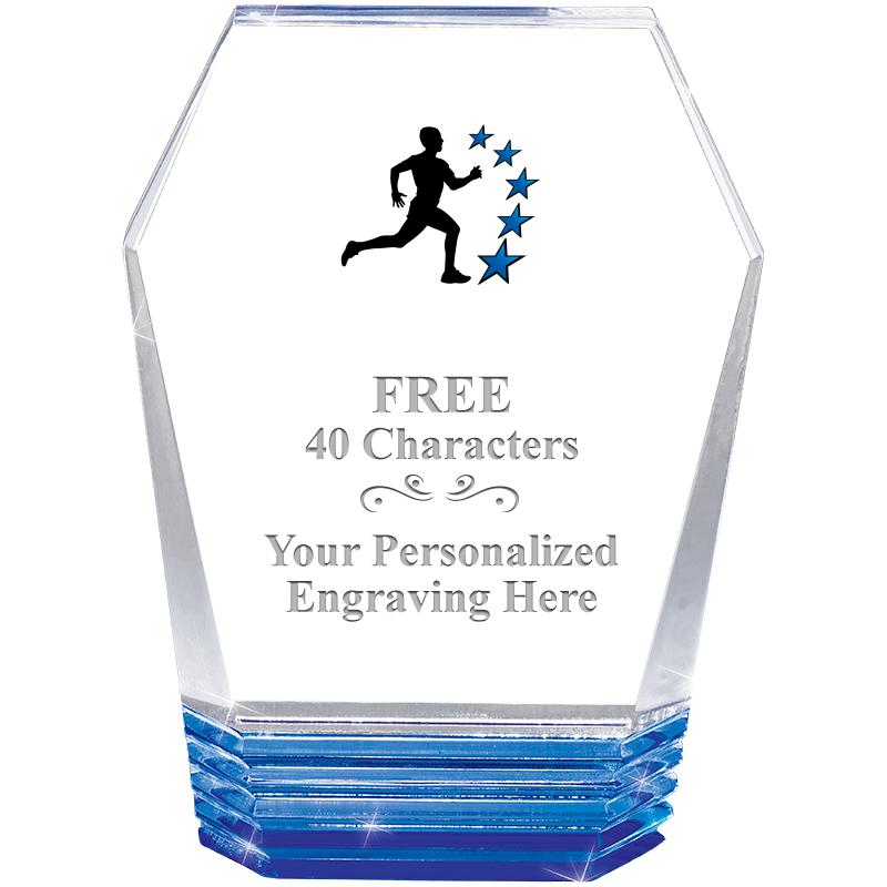 5" MONUMENT BLUE ROCKWELL ACRY