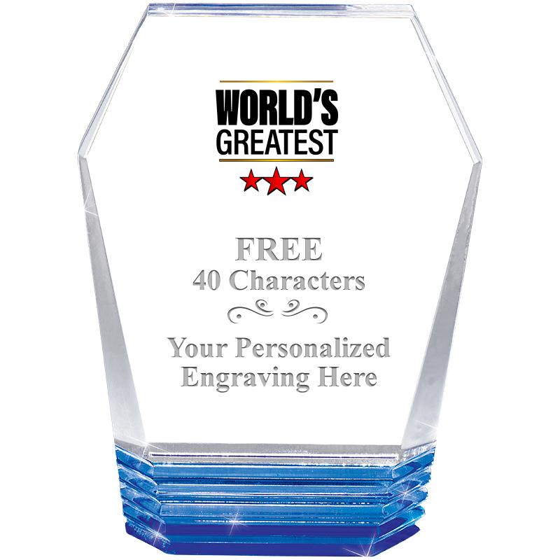 5" MONUMENT BLUE ROCKWELL ACRY