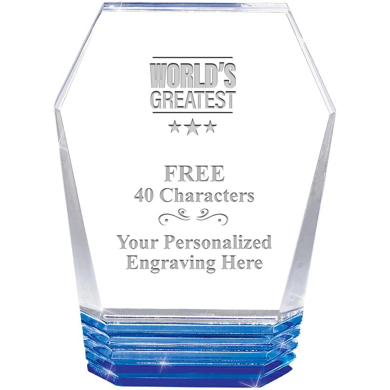 5" MONUMENT BLUE ROCKWELL ACRY