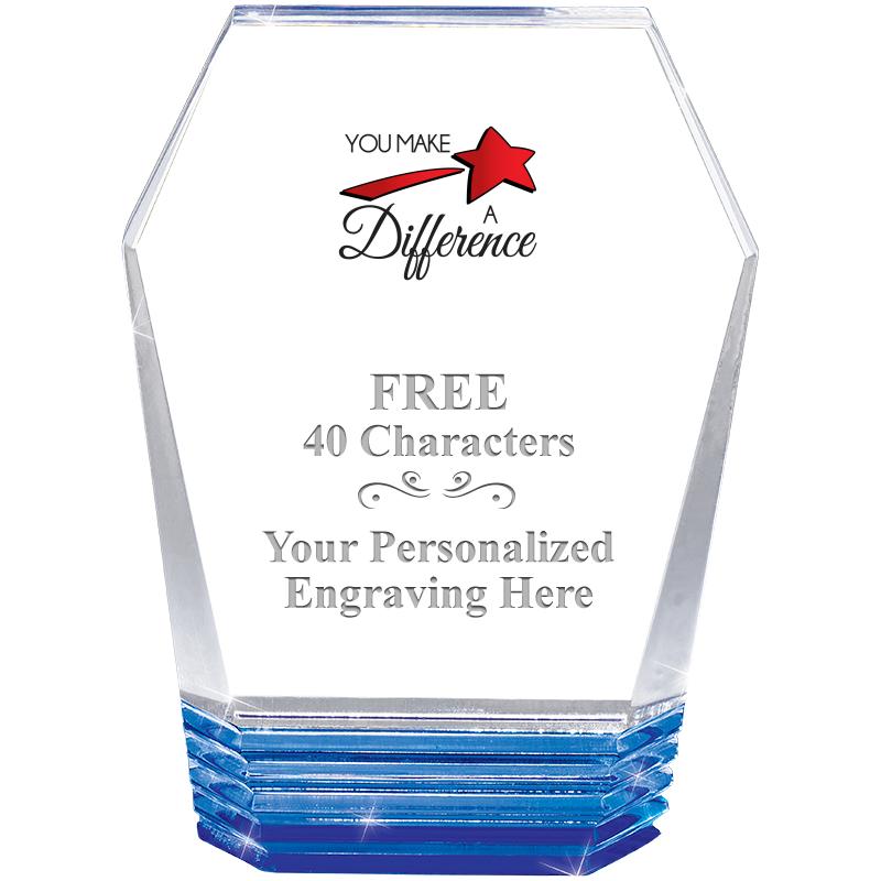 5" MONUMENT BLUE ROCKWELL ACRY