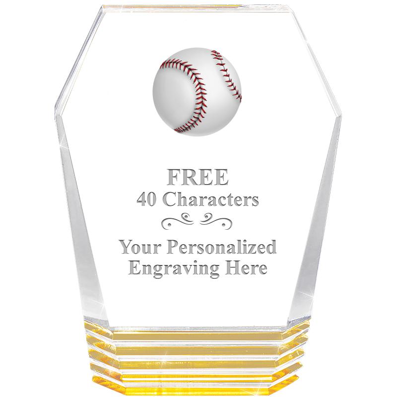 5" MONUMENT GOLD ROCKWELL ACRY