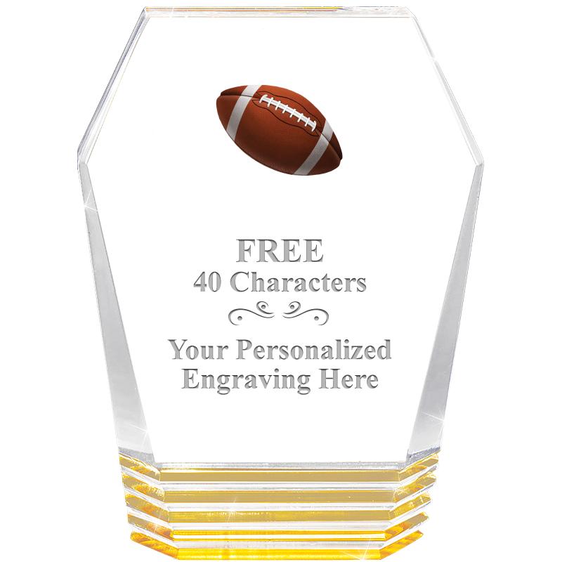 5" MONUMENT GOLD ROCKWELL ACRY