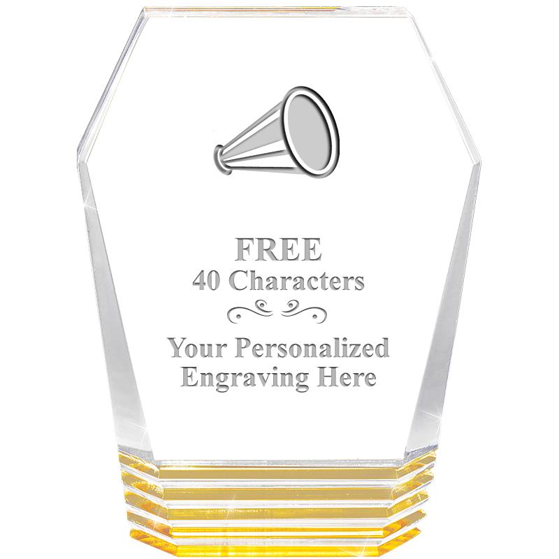 5" MONUMENT GOLD ROCKWELL ACRY