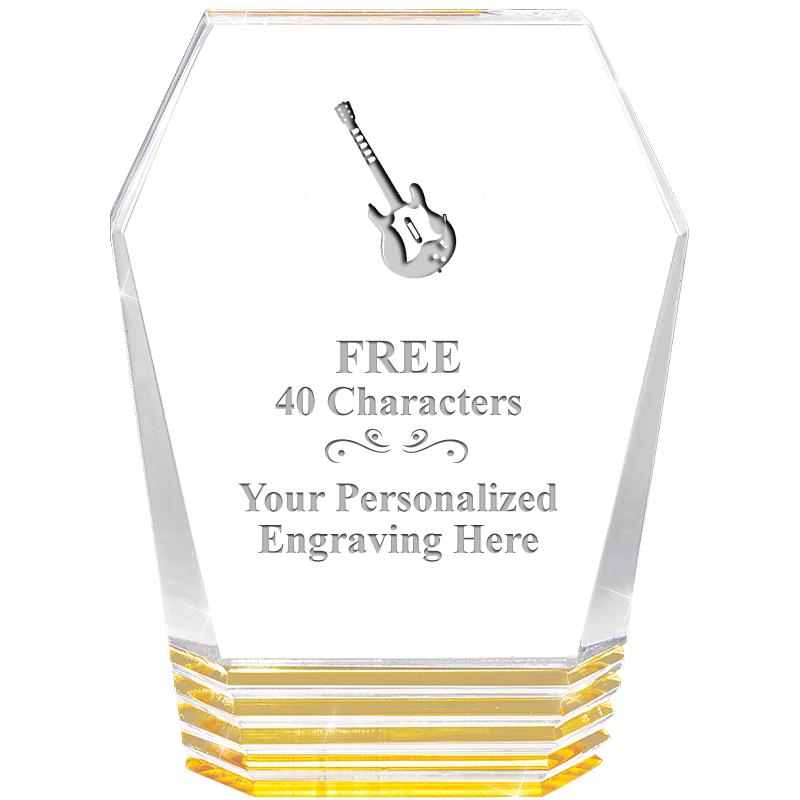 5" MONUMENT GOLD ROCKWELL ACRY