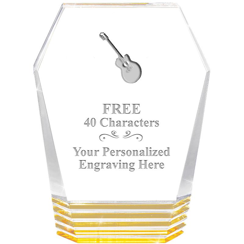 5" MONUMENT GOLD ROCKWELL ACRY