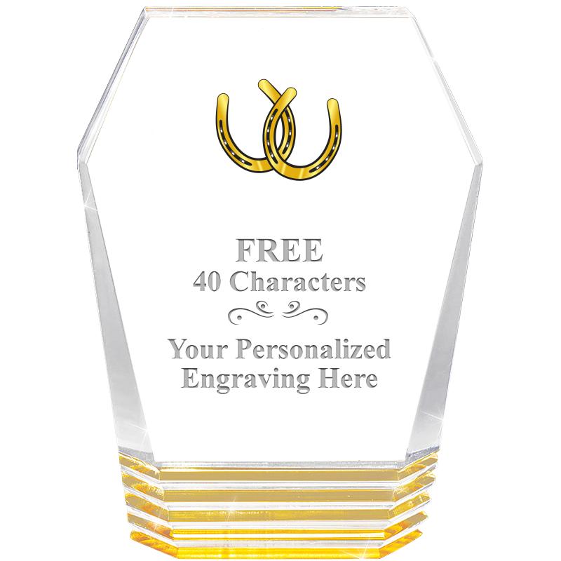 5" MONUMENT GOLD ROCKWELL ACRY