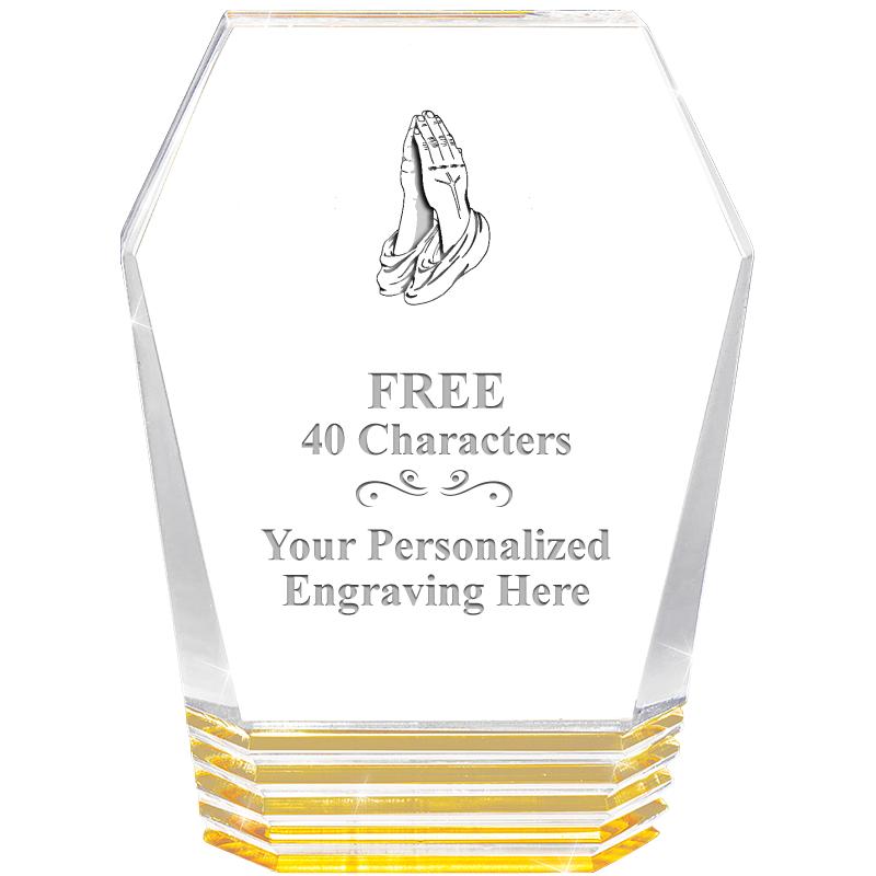 5" MONUMENT GOLD ROCKWELL ACRY