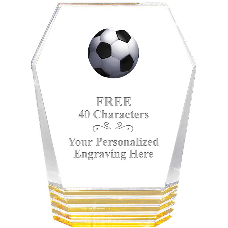 5" MONUMENT GOLD ROCKWELL ACRY