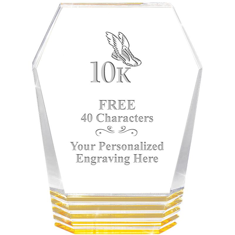 5" MONUMENT GOLD ROCKWELL ACRY