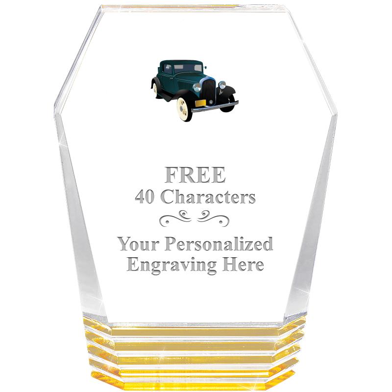 5" MONUMENT GOLD ROCKWELL ACRY