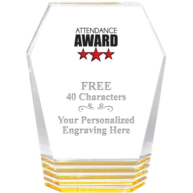 5" MONUMENT GOLD ROCKWELL ACRY