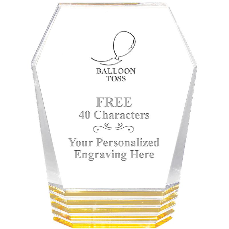 5" MONUMENT GOLD ROCKWELL ACRY