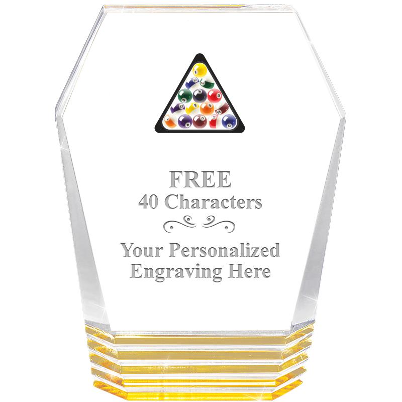 5" MONUMENT GOLD ROCKWELL ACRY