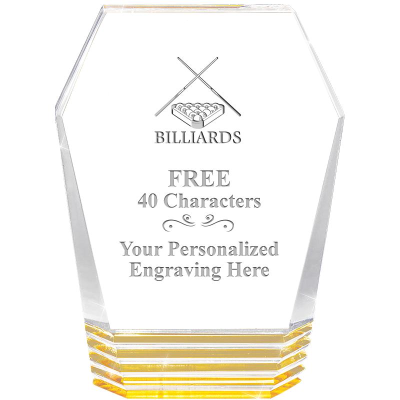 5" MONUMENT GOLD ROCKWELL ACRY