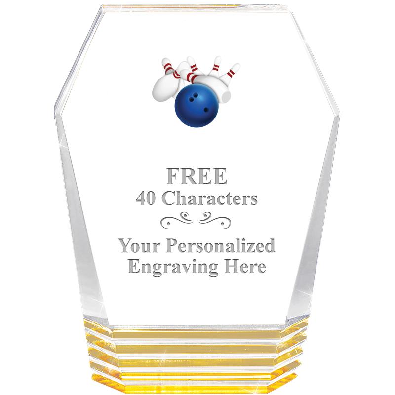 5" MONUMENT GOLD ROCKWELL ACRY