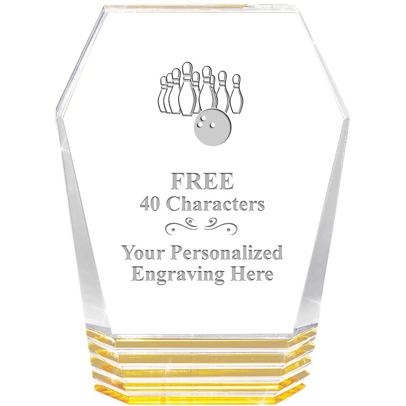 5" MONUMENT GOLD ROCKWELL ACRY