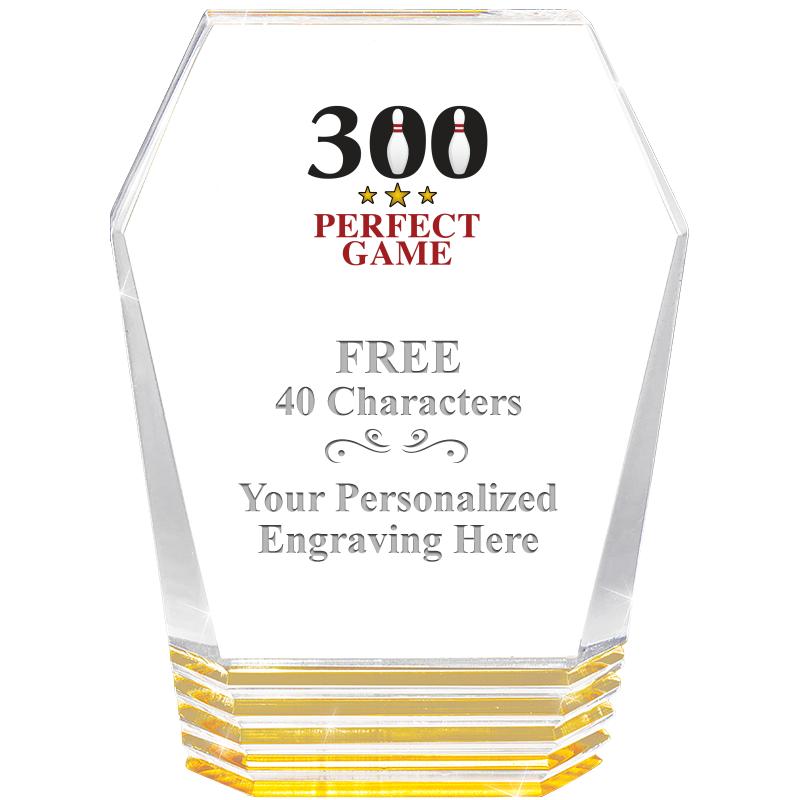 5" MONUMENT GOLD ROCKWELL ACRY