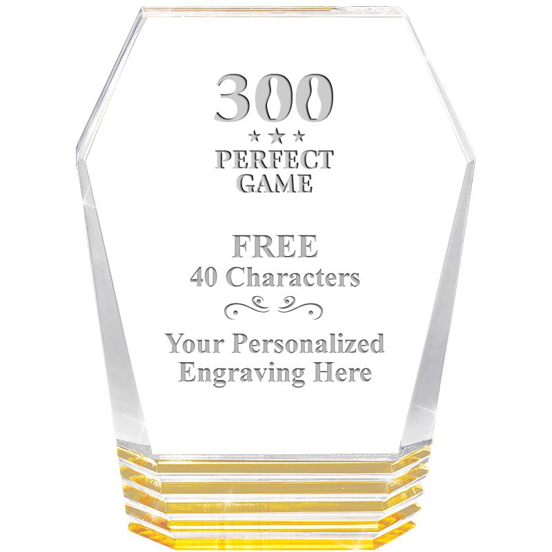 5" MONUMENT GOLD ROCKWELL ACRY