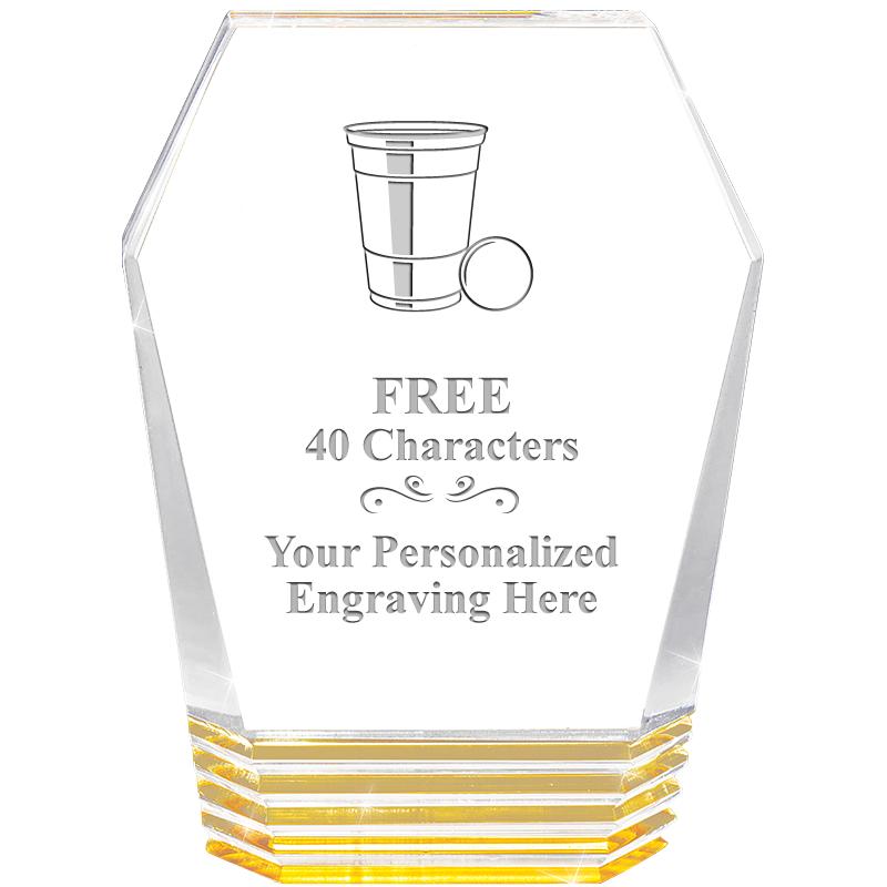 5" MONUMENT GOLD ROCKWELL ACRY