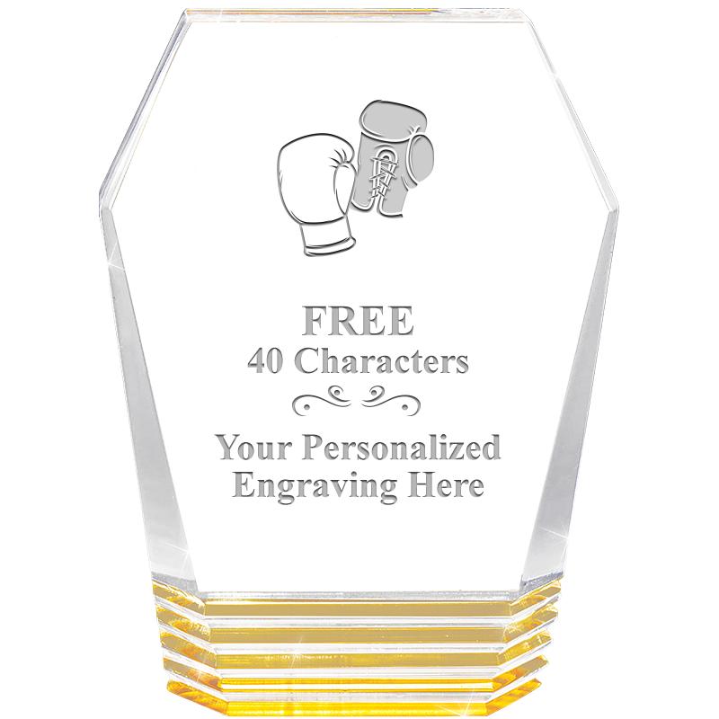 5" MONUMENT GOLD ROCKWELL ACRY