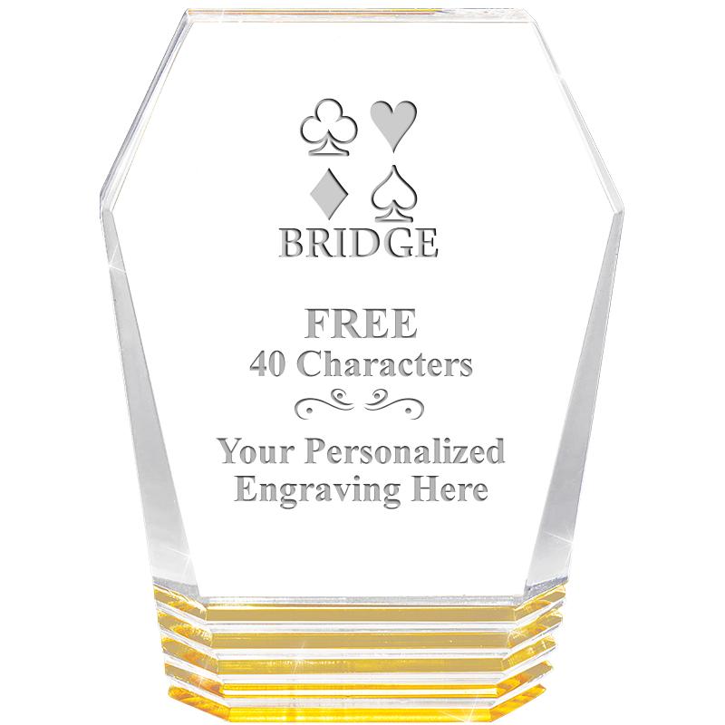 5" MONUMENT GOLD ROCKWELL ACRY