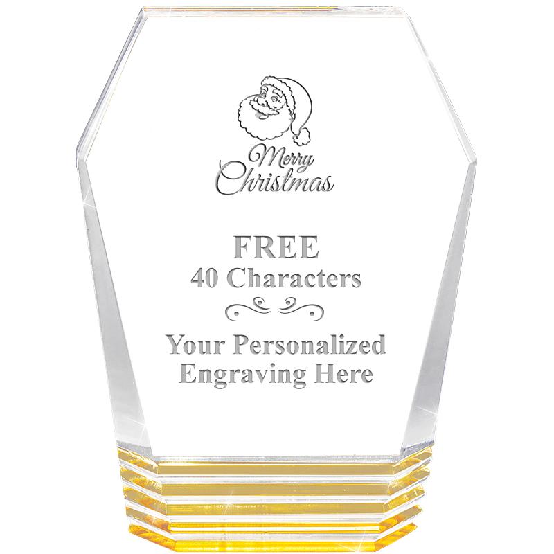 5" MONUMENT GOLD ROCKWELL ACRY