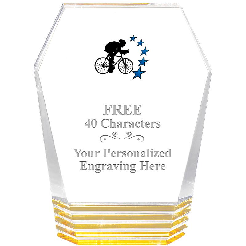 5" MONUMENT GOLD ROCKWELL ACRY