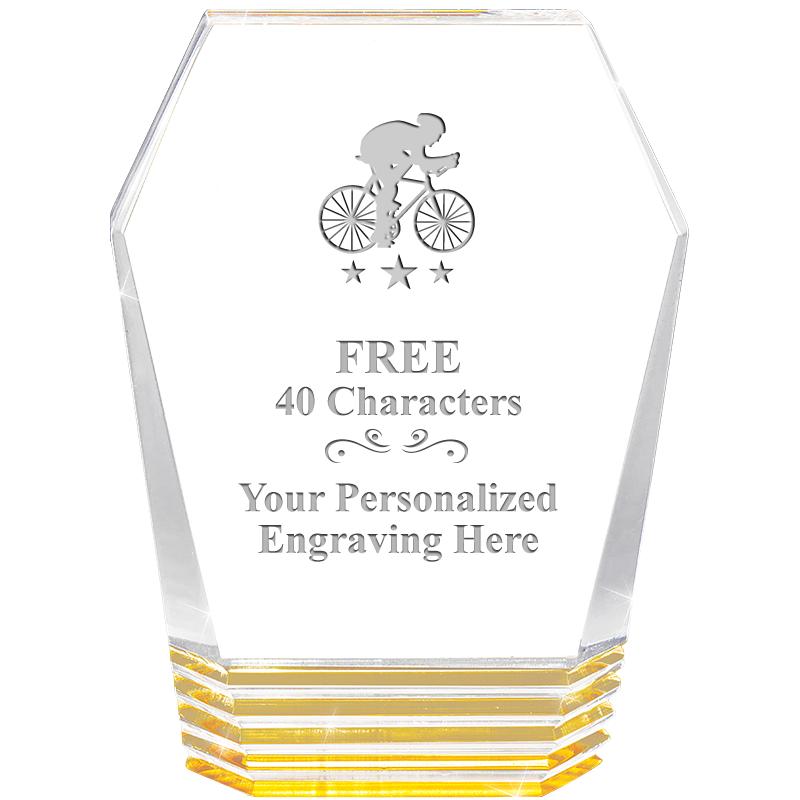 5" MONUMENT GOLD ROCKWELL ACRY