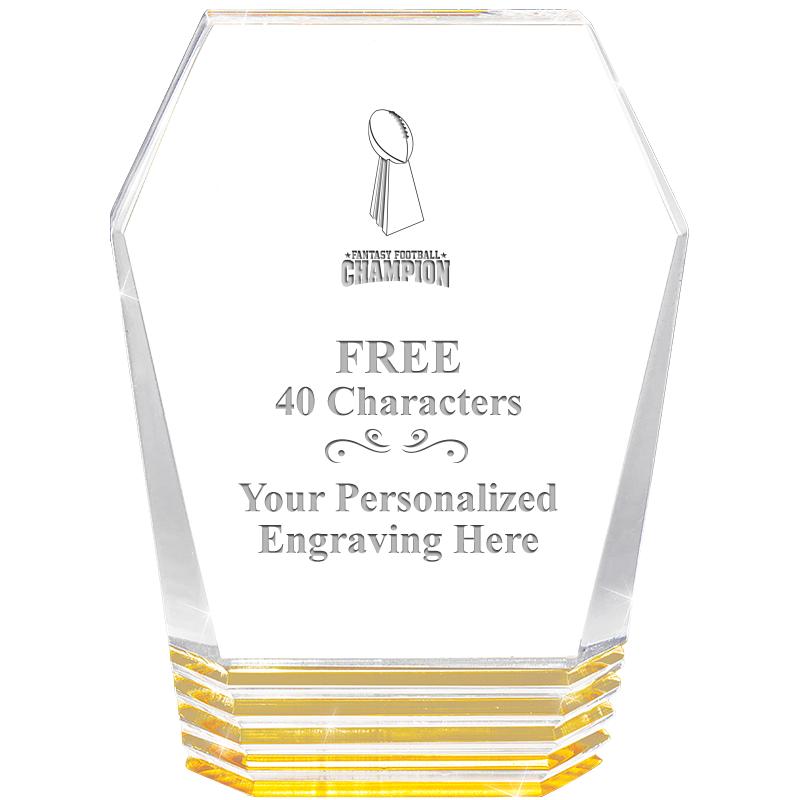 5" MONUMENT GOLD ROCKWELL ACRY