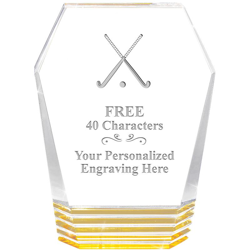 5" MONUMENT GOLD ROCKWELL ACRY