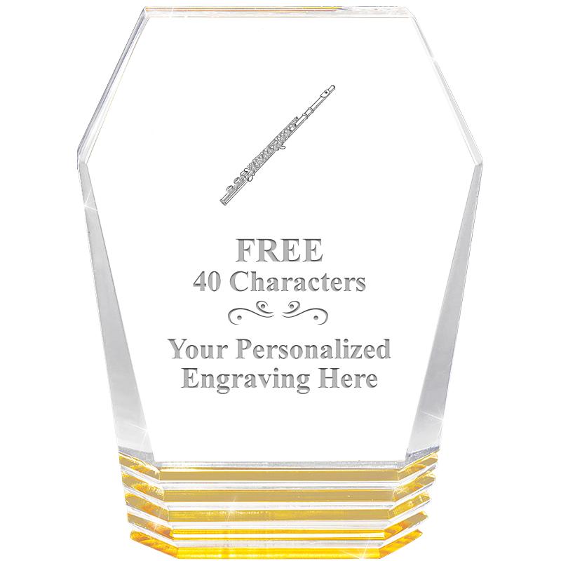 5" MONUMENT GOLD ROCKWELL ACRY