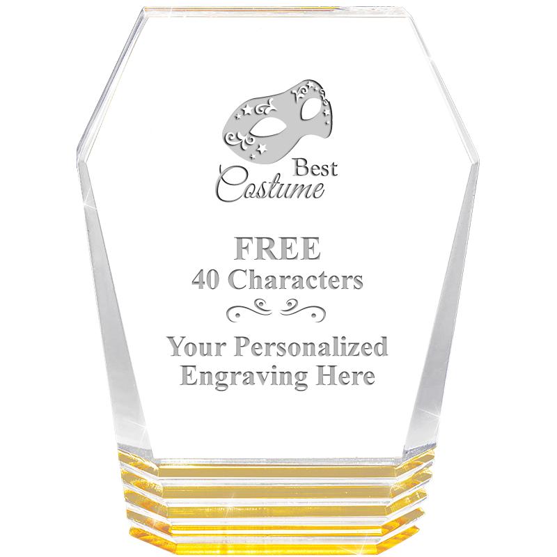 5" MONUMENT GOLD ROCKWELL ACRY