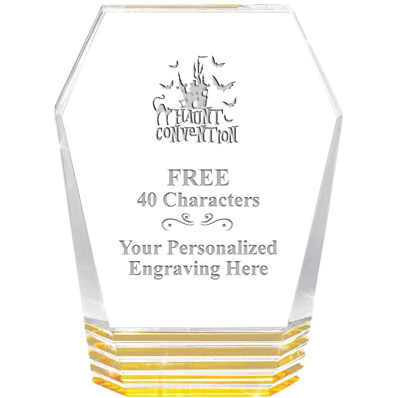 5" MONUMENT GOLD ROCKWELL ACRY