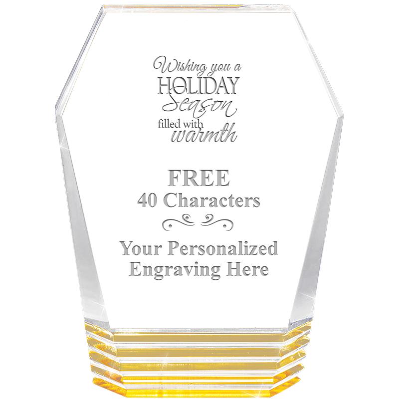 5" MONUMENT GOLD ROCKWELL ACRY