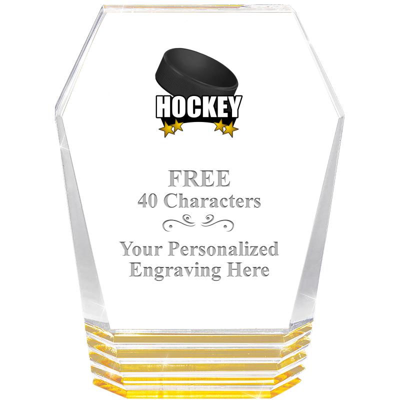 5" MONUMENT GOLD ROCKWELL ACRY