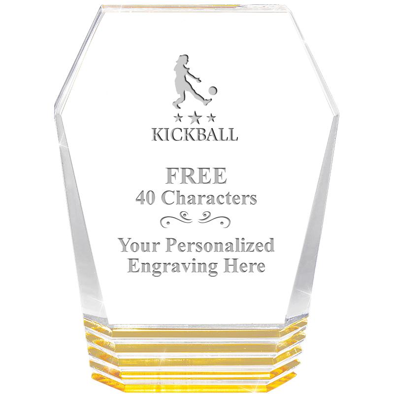 5" MONUMENT GOLD ROCKWELL ACRY