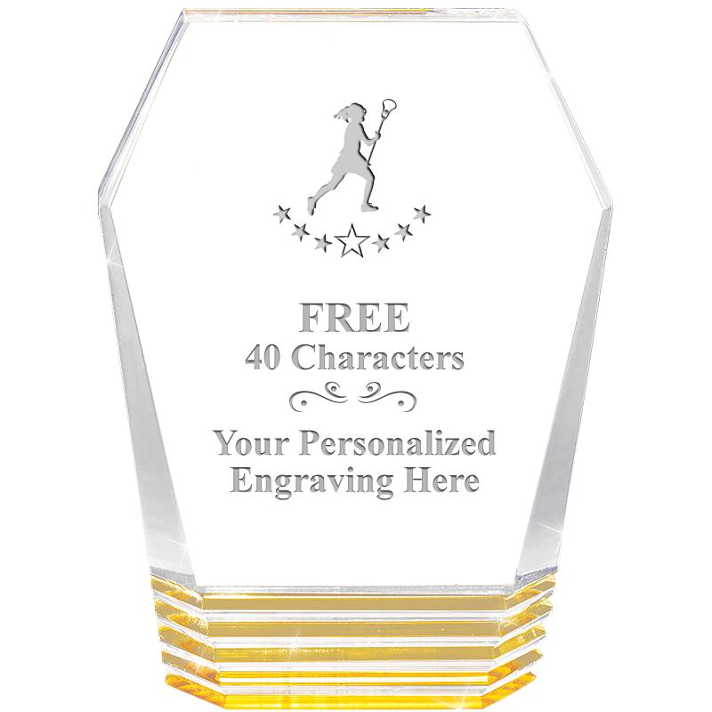 5" MONUMENT GOLD ROCKWELL ACRY