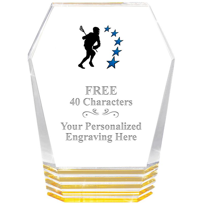 5" MONUMENT GOLD ROCKWELL ACRY