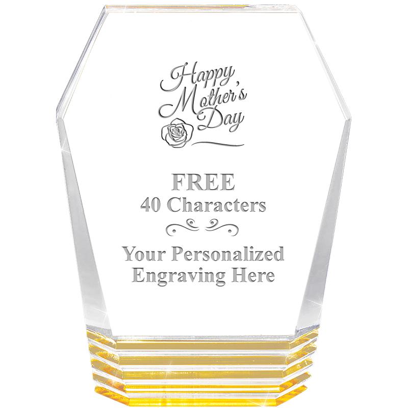 5" MONUMENT GOLD ROCKWELL ACRY