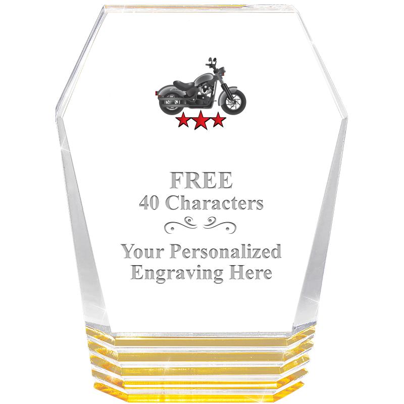 5" MONUMENT GOLD ROCKWELL ACRY