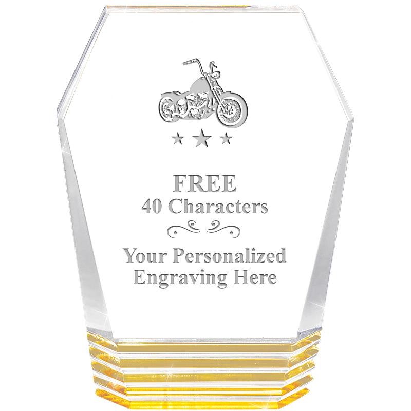 5" MONUMENT GOLD ROCKWELL ACRY